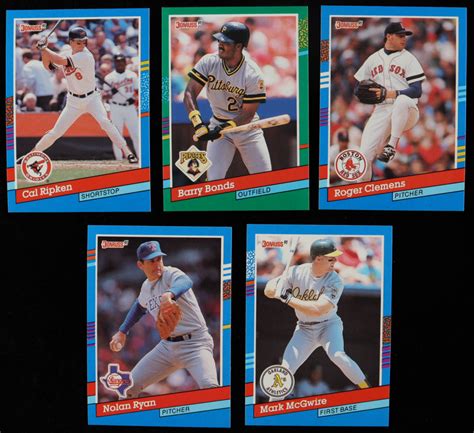 1991 donruss baseball complete set